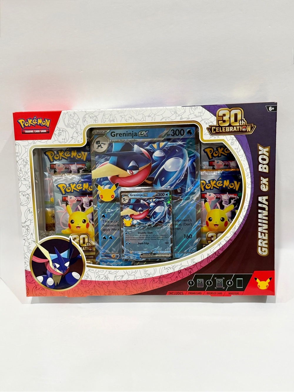 Pokemon TCG 30th
Anniversary Greninja ex Box - NEW AND SEALED